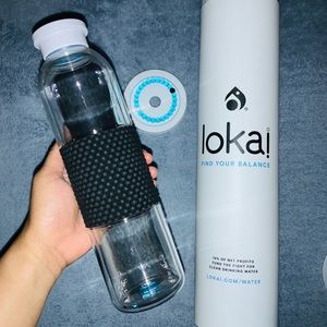 Lokai Water Bottle and Bracelet